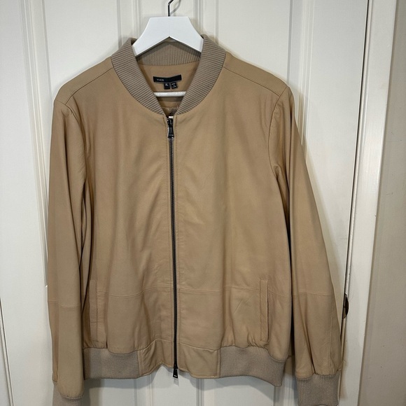 Vince Jackets & Blazers - Vince Beige leather  Jacket